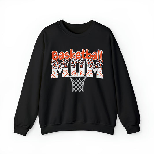 Basketball Mom Crewneck Sweatshirt