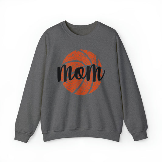 Basketball Mom Crewneck Sweatshirt