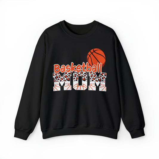 Basketball Mom Crewneck Sweatshirt