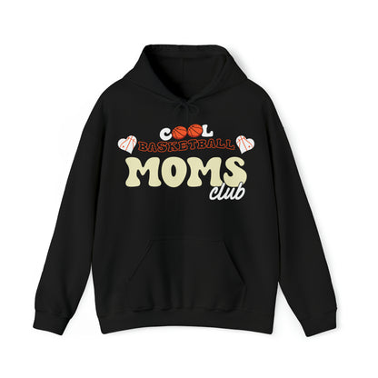 Cool Basketball Moms Club Hooded Sweatshirt