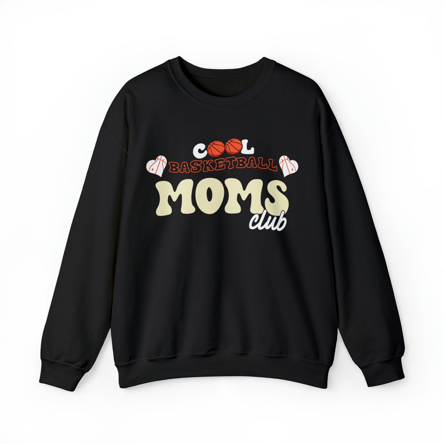 Cool Basketball Moms Club Crewneck Sweatshirt