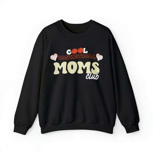 Cool Basketball Moms Club Crewneck Sweatshirt