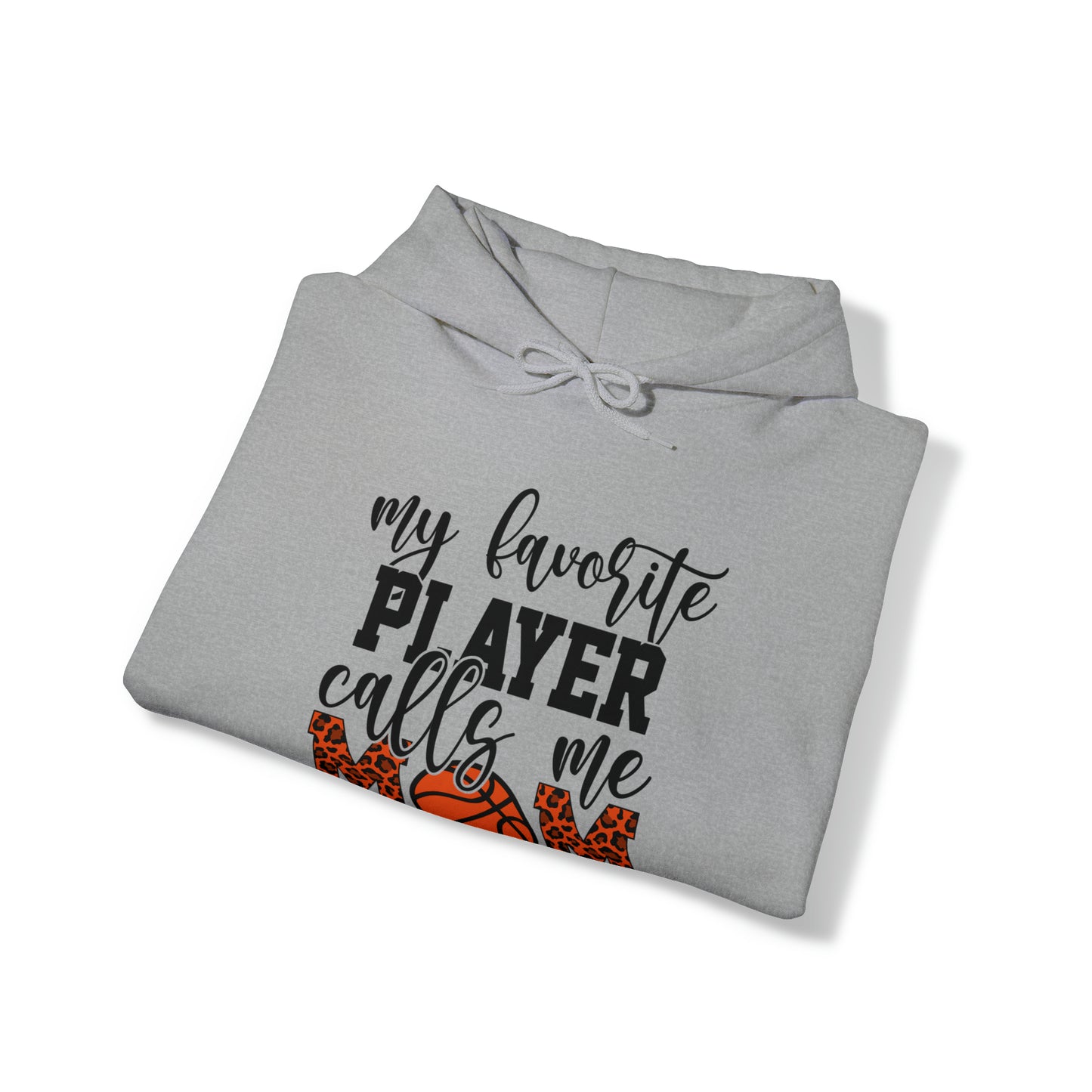 My Favorite Player Call Me Mom Hooded Sweatshirt