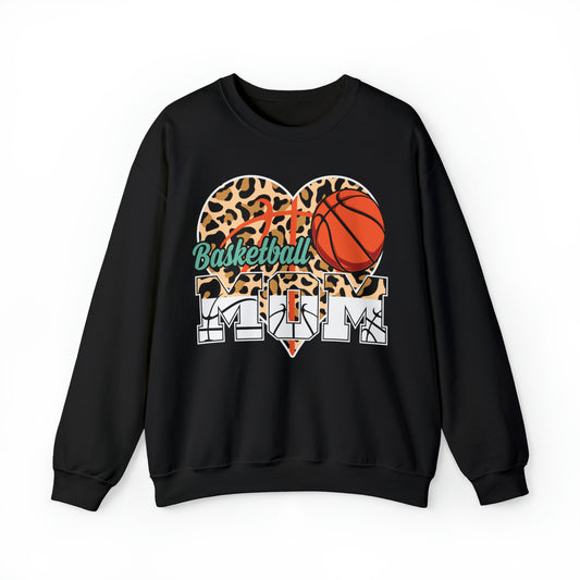 Basketball Mom Crewneck Sweatshirt