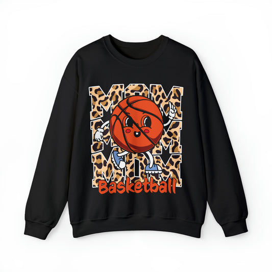 Basketball Mom Crewneck Sweatshirt