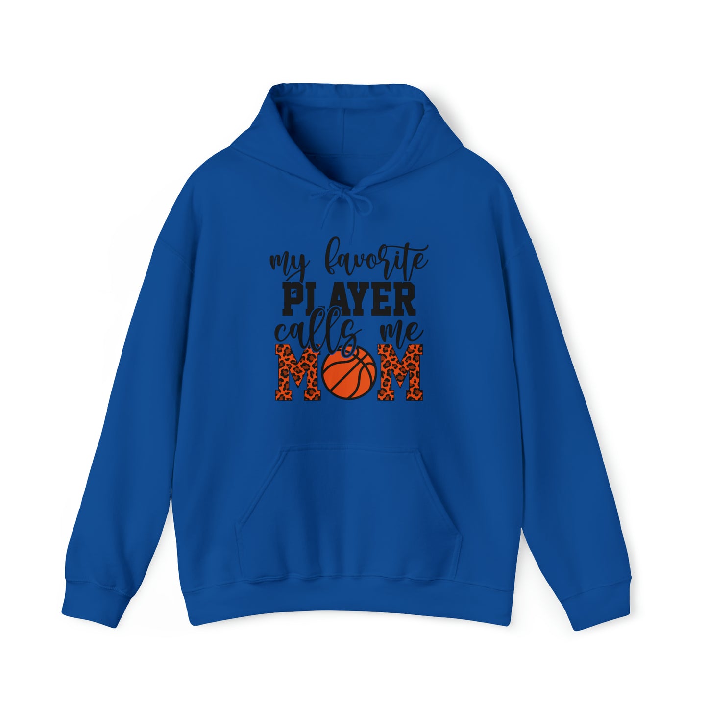 My Favorite Player Call Me Mom Hooded Sweatshirt