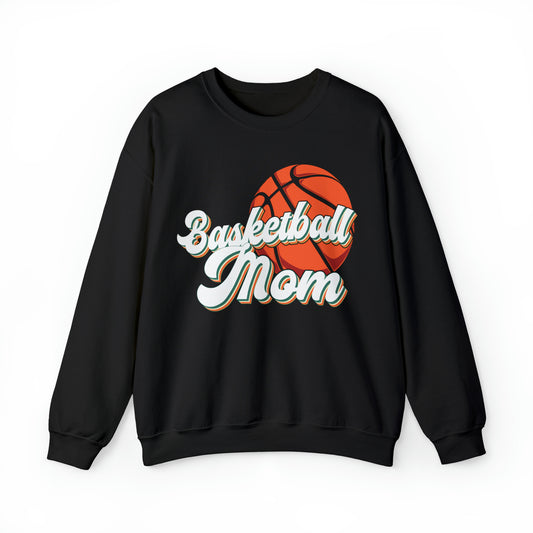 Basketball Mom Crewneck Sweatshirt