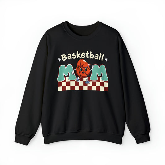 Basketball Mom Crewneck Sweatshirt