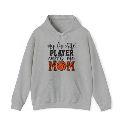 My Favorite Player Call Me Mom Hooded Sweatshirt